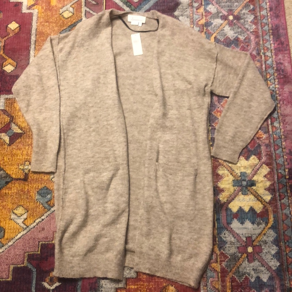 Anthropologie Cardigan with pockets New